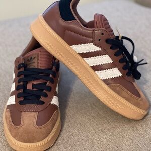 Adidas Samba XLG Sneakers in Preloved Brown/Wonder Beige/Core Black New in Box
